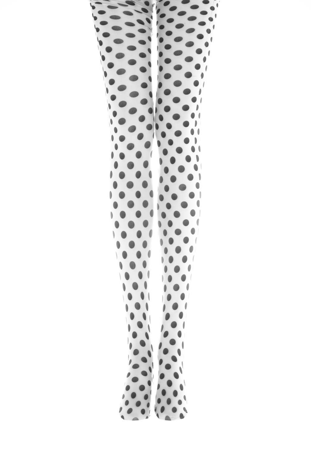 New Black dots tights