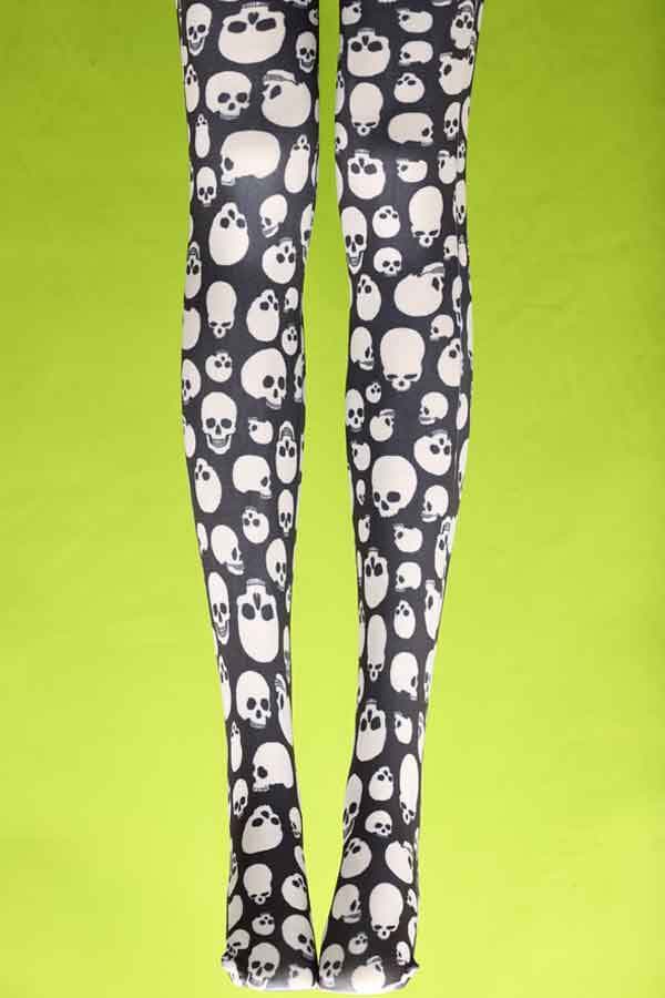 Skull tights