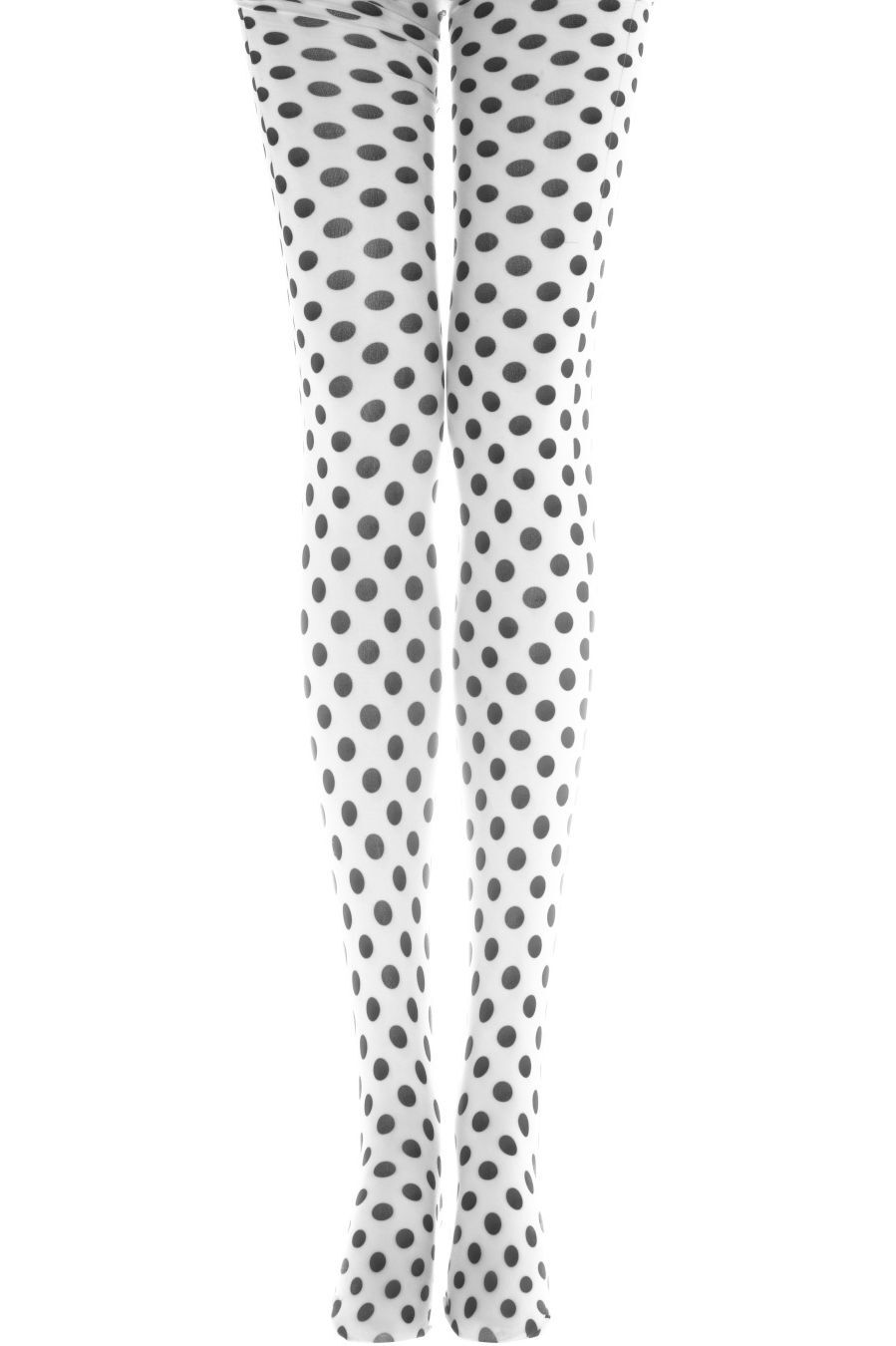 New Black dots tights
