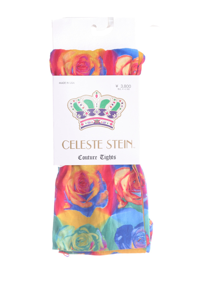 ABSTRACT ROSE TIGHTS