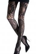 Gothic lace tights