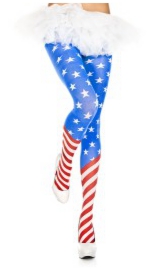 アメリカンフラッグタイツ