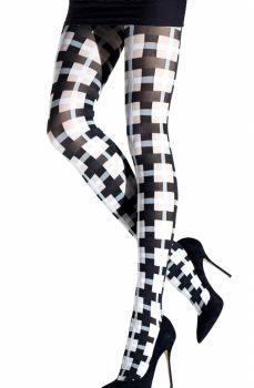 シアープレイドタイツ