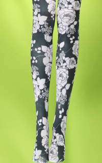 Black davenia tights